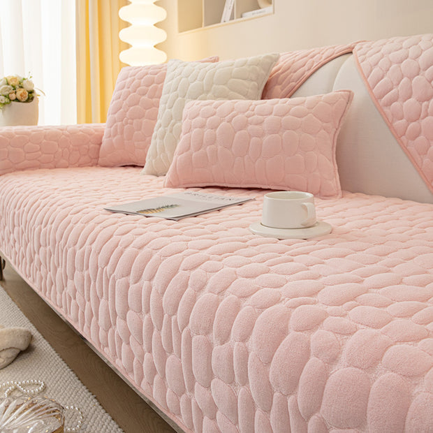 Milk Velvet Winter Sofa Cushion Thickened Anti Slip Seat Cushion