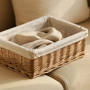Desktop Debris Baskets Rattan Storage Basket