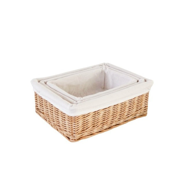 Desktop Debris Baskets Rattan Storage Basket